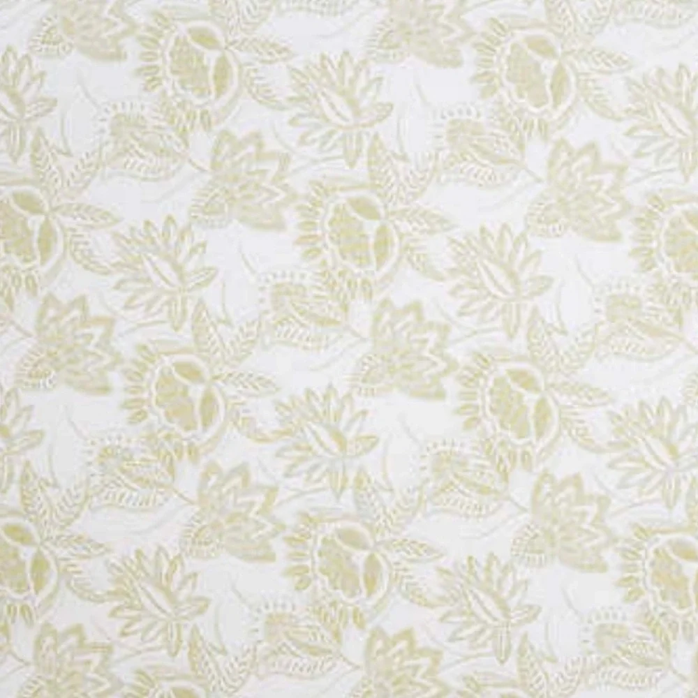 Martha Stewart Paisley Floral 3pc Bath Set Shower Curtain Sage